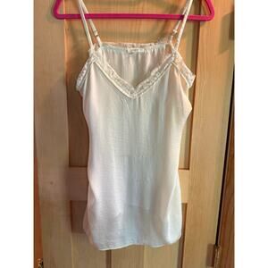 Perfect Cami, Easel Los Angeles, Cream, Size Small